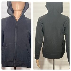 HAYNES UNISEX DARK GRAY SOFT SWEATS WITH ECOSMART YARN HOODIE SIZE XL